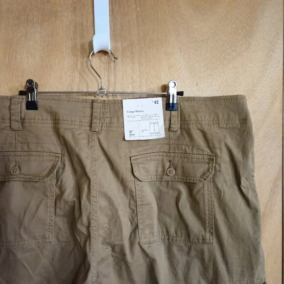 NWST Goodfellow & Co Cargo Short  Mens 42  Khaki Brown - Picture 7 of 8